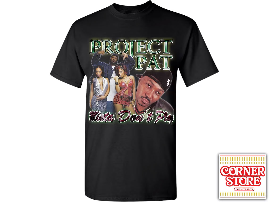 Project Pat Graphic Tee - Vintage Bootleg Tee