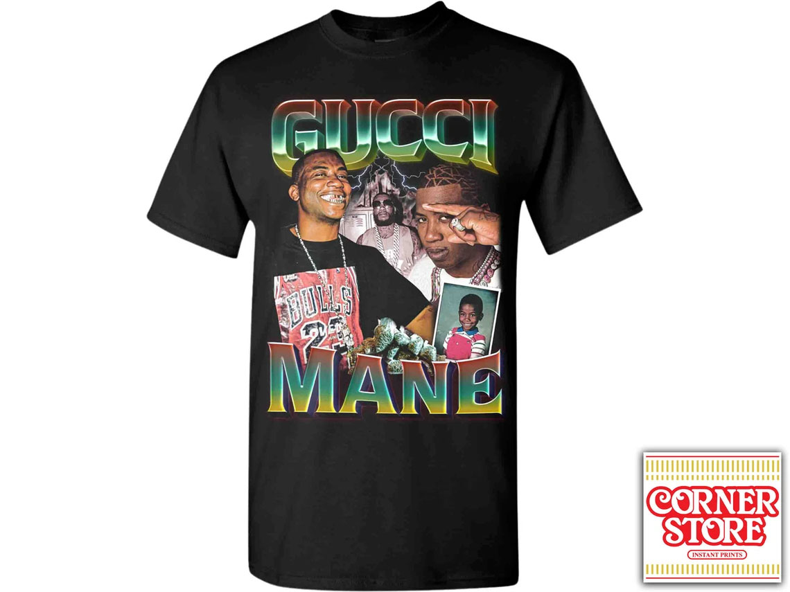 Gucci Mane Graphic Tee - Vintage Bootleg Tee