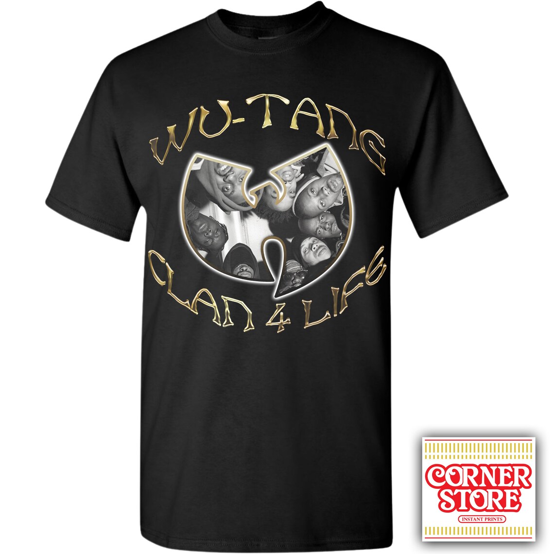 Wu -Tang Clan 4 Life - Vintage Bootleg Tee