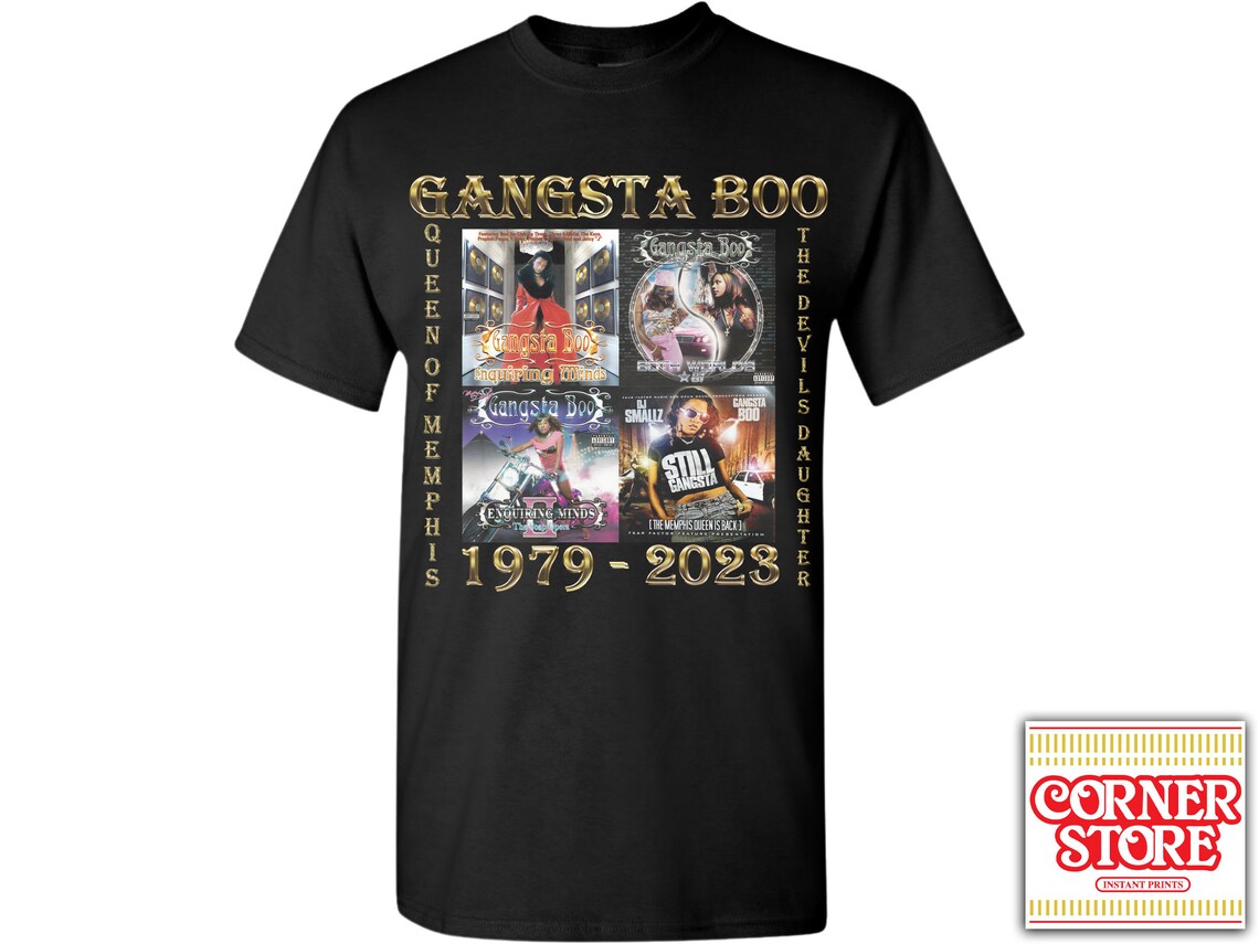 Gangsta Boo Memorial - Vintage Bootleg Tee