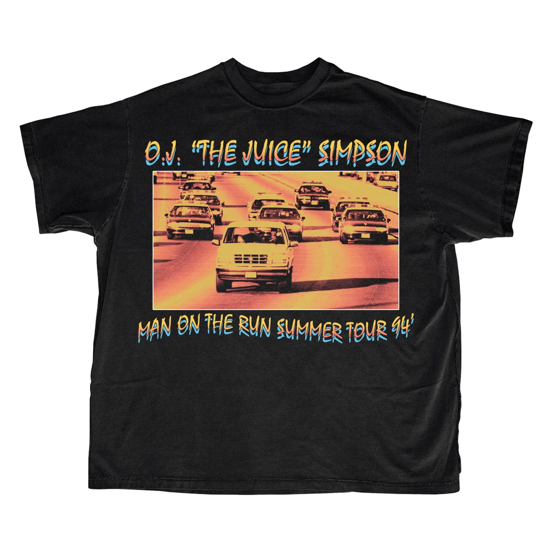 O.J. Simpson - Summer Tour - Vintage Bootleg Tee