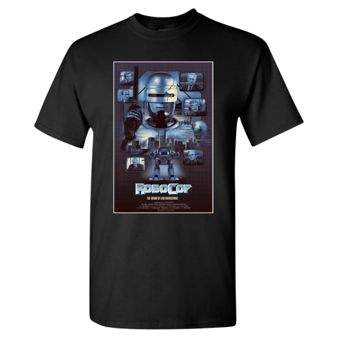 Robo Cop Alt Movie Poster - Vintage Bootleg Tee