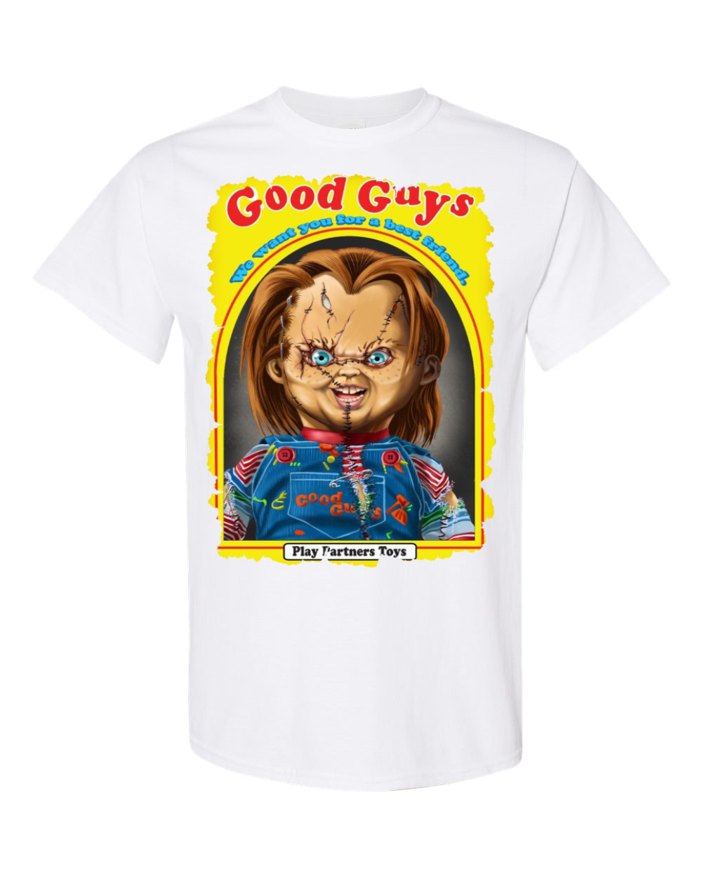 Chucky - Good Guys - WHITE - Vintage Bootleg Tee