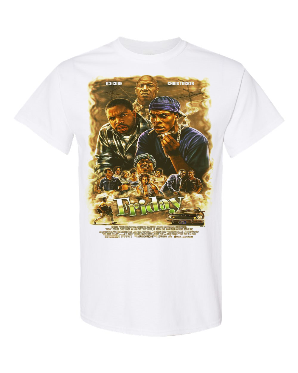 Friday Alt Movie Poster - Vintage Bootleg Tee