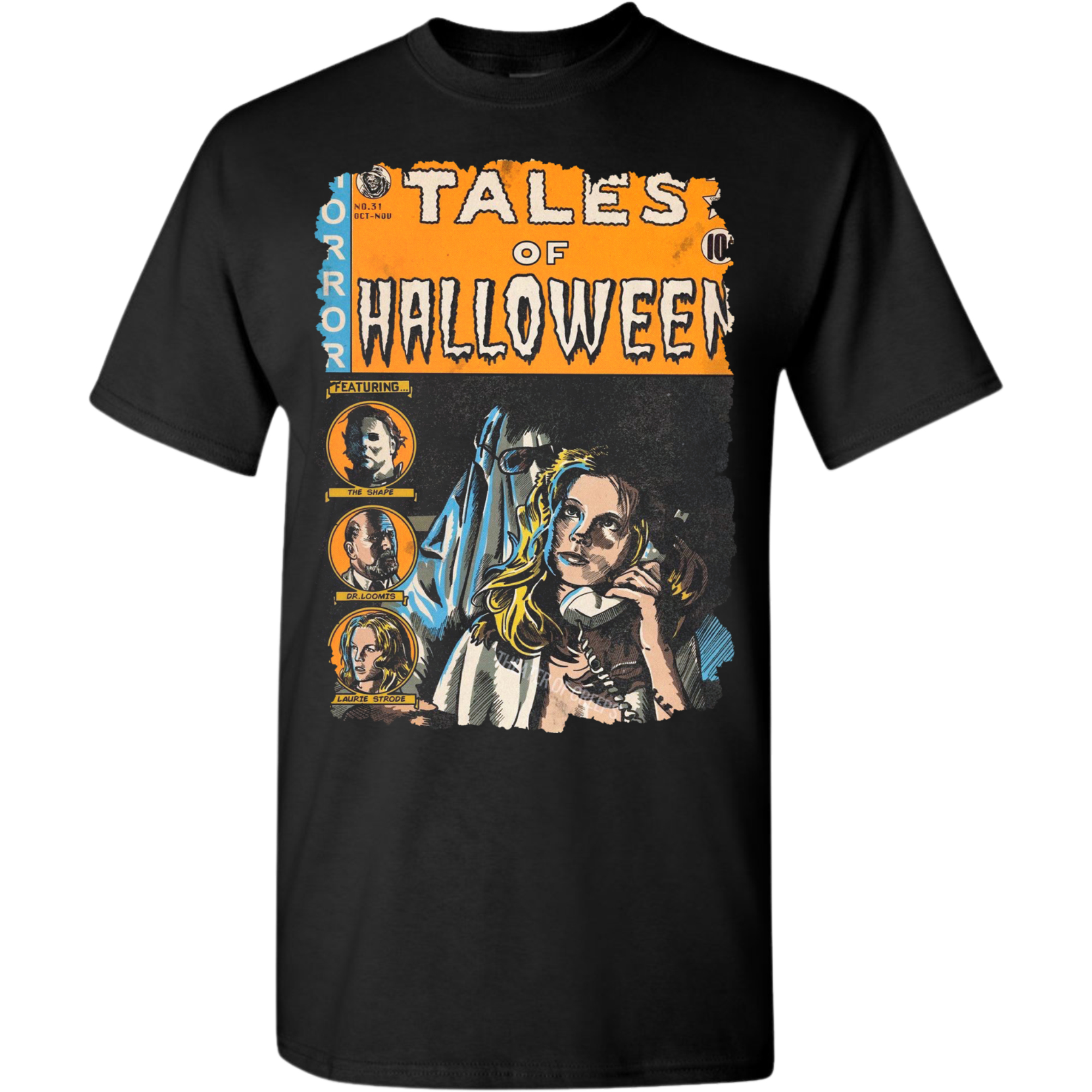 Halloween - Tales Of Halloween - BLACK - Vintage Bootleg Tee