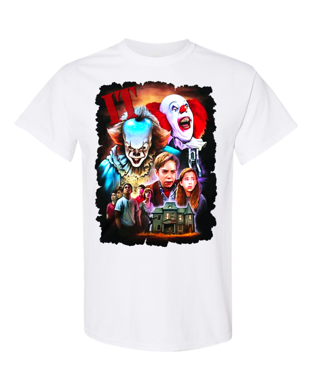 IT - Movie - WHITE - Vintage Bootleg Tee