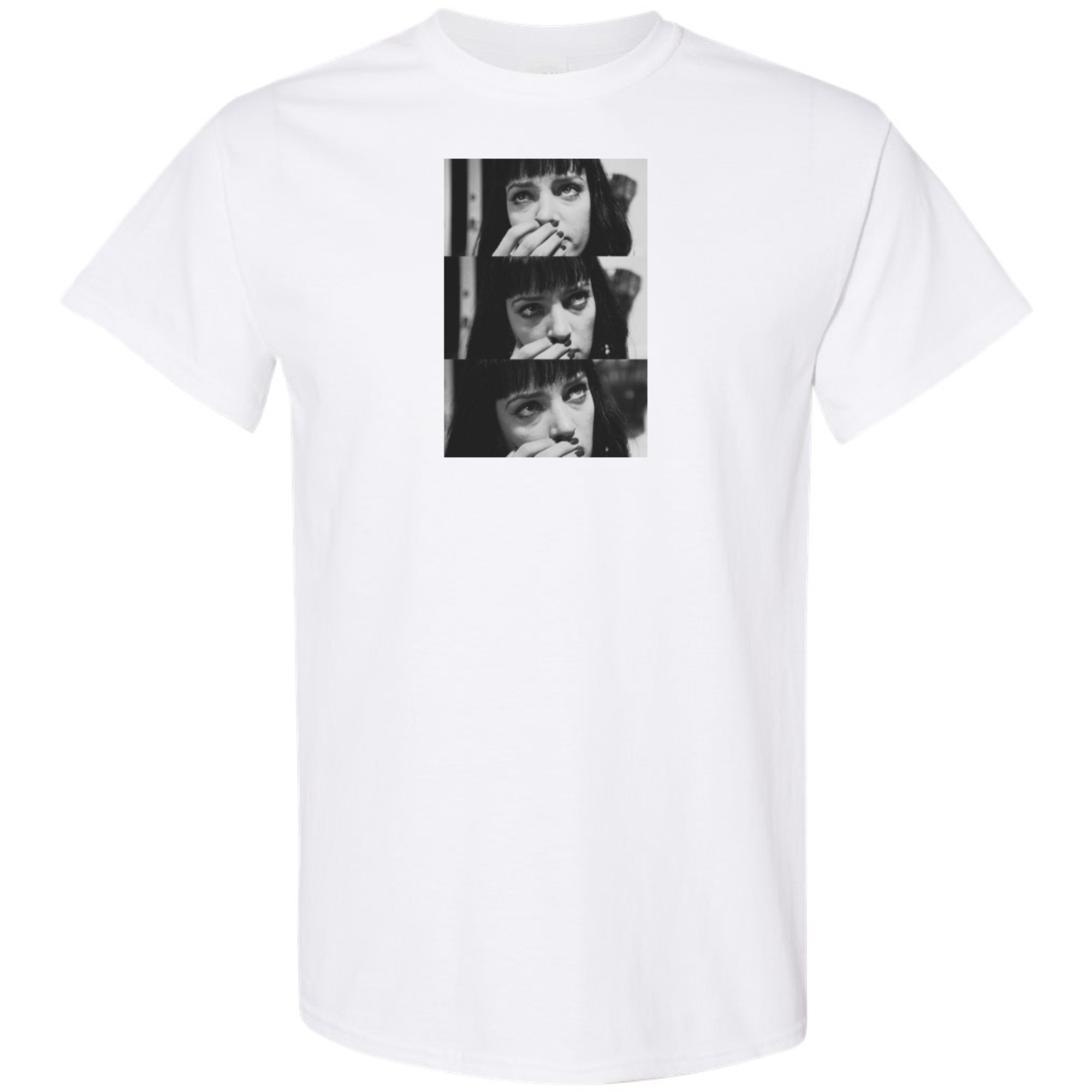 Mia Wallace -WHITE - Vintage Bootleg Tee