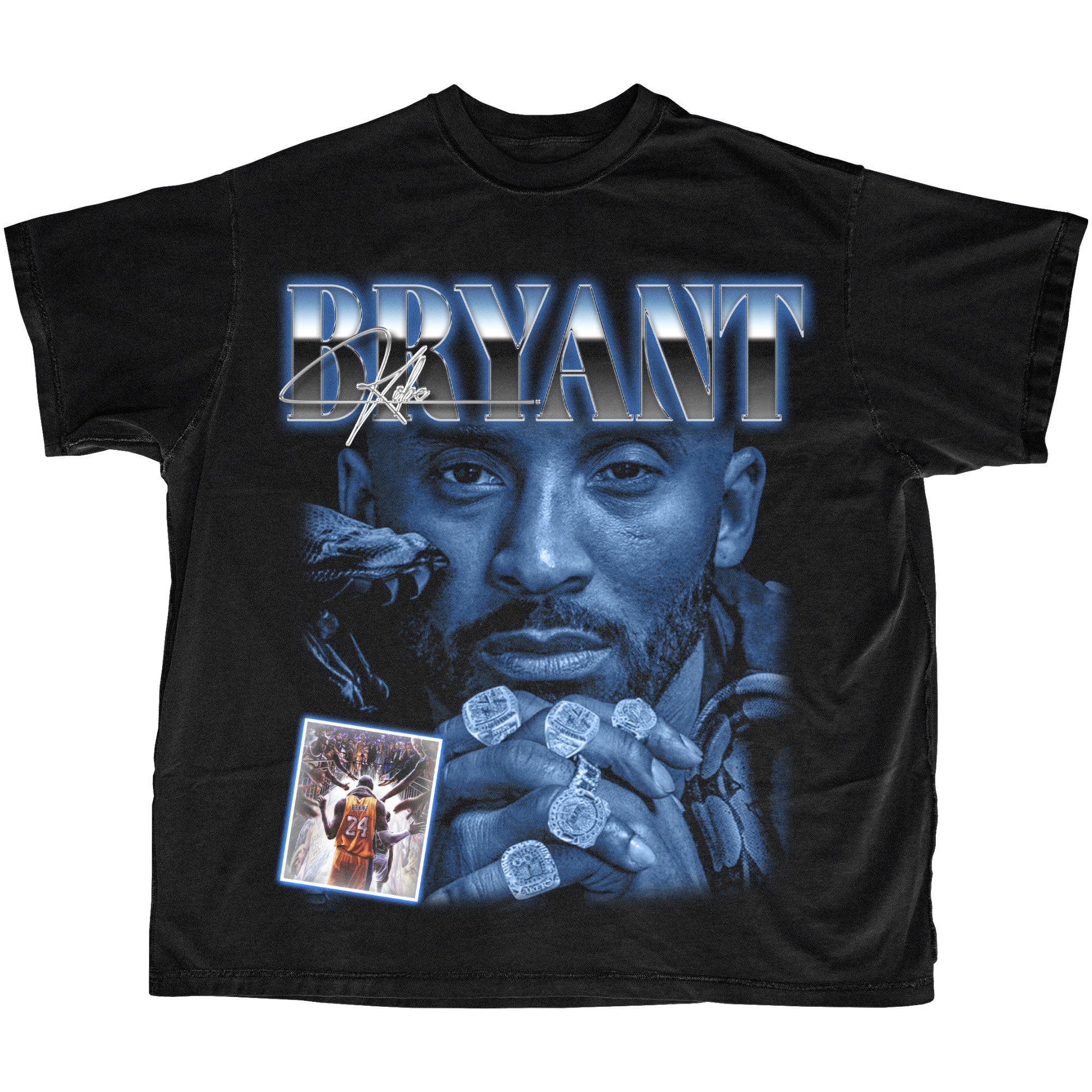 Kobe Bryant 4 Life - Vintage Bootleg Tee