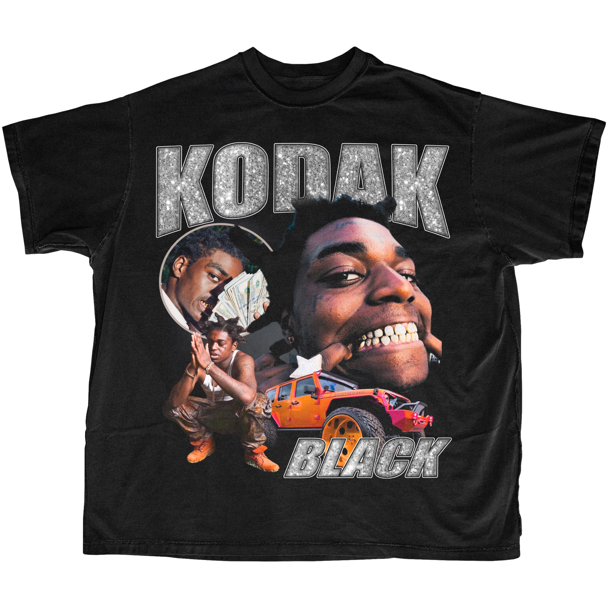 Kodak Black Graphic Tee - Vintage Bootleg Tee