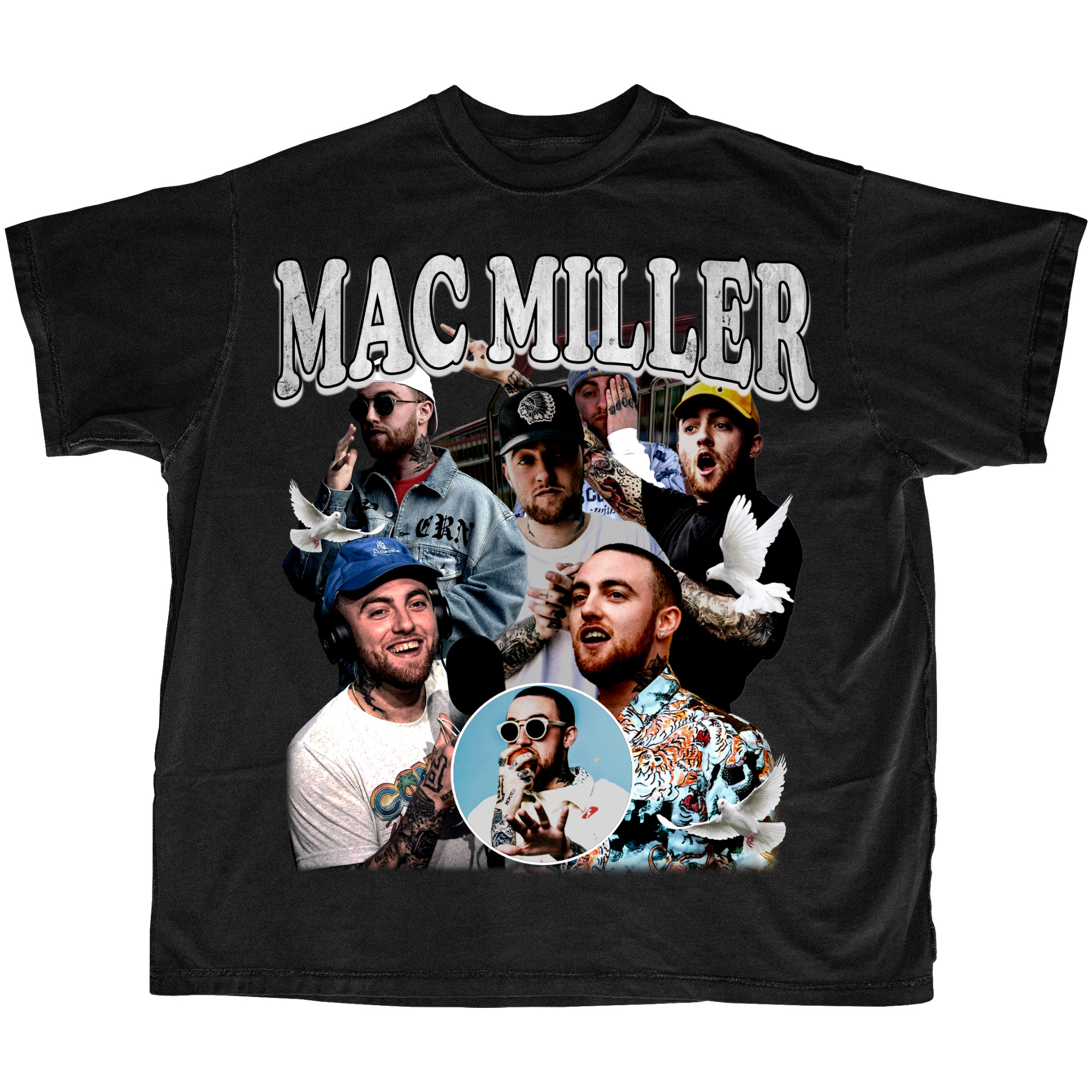 Mac Miller Graphic Tee - Vintage Bootleg Tee