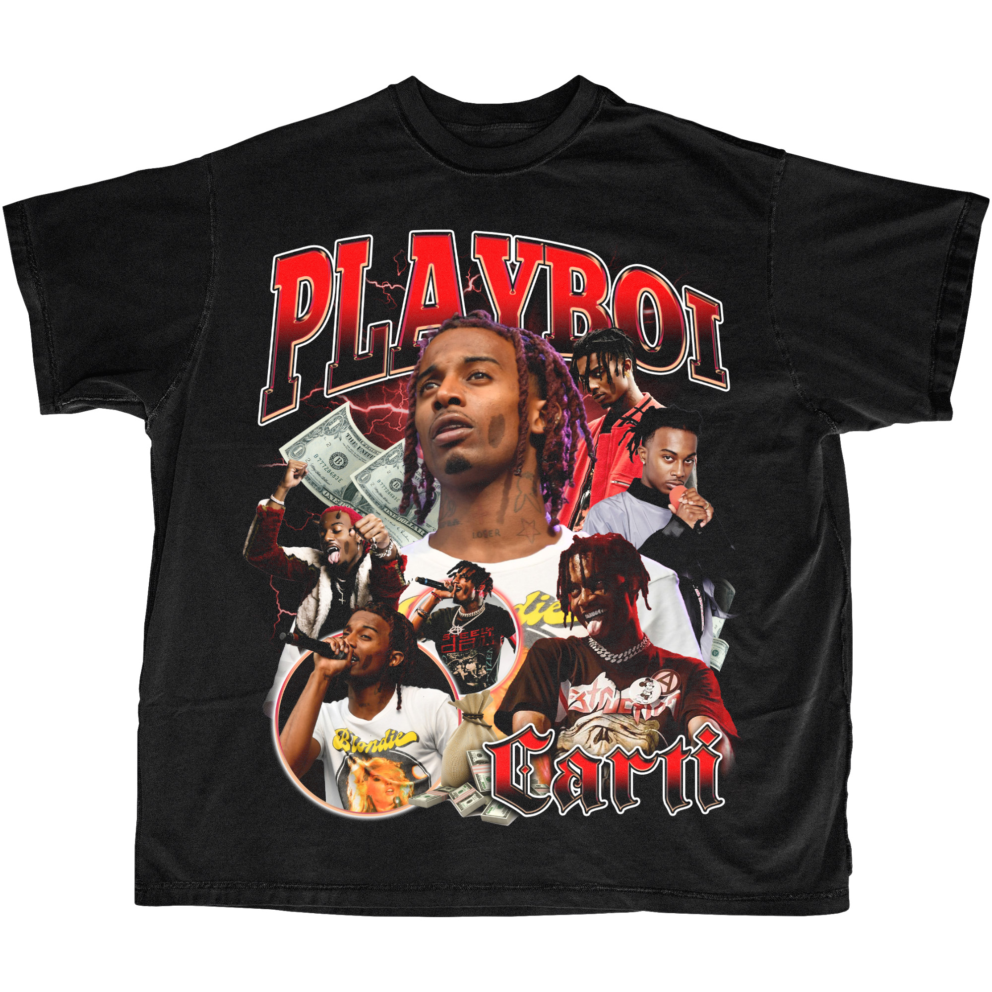 Playboi Carti Graphic Tee - Vintage Bootleg Tee