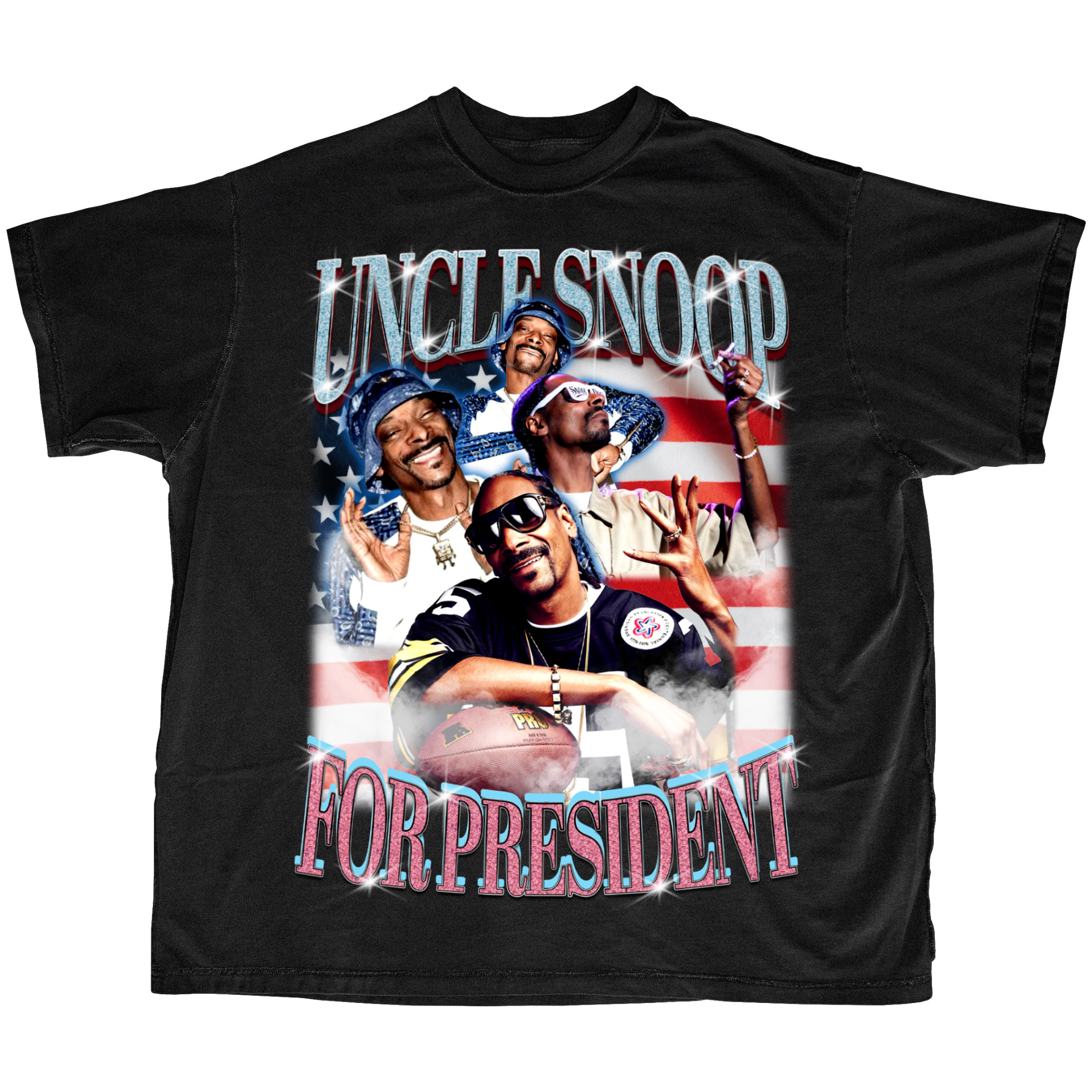 Uncle Snoop For President - Vintage Bootleg Tee