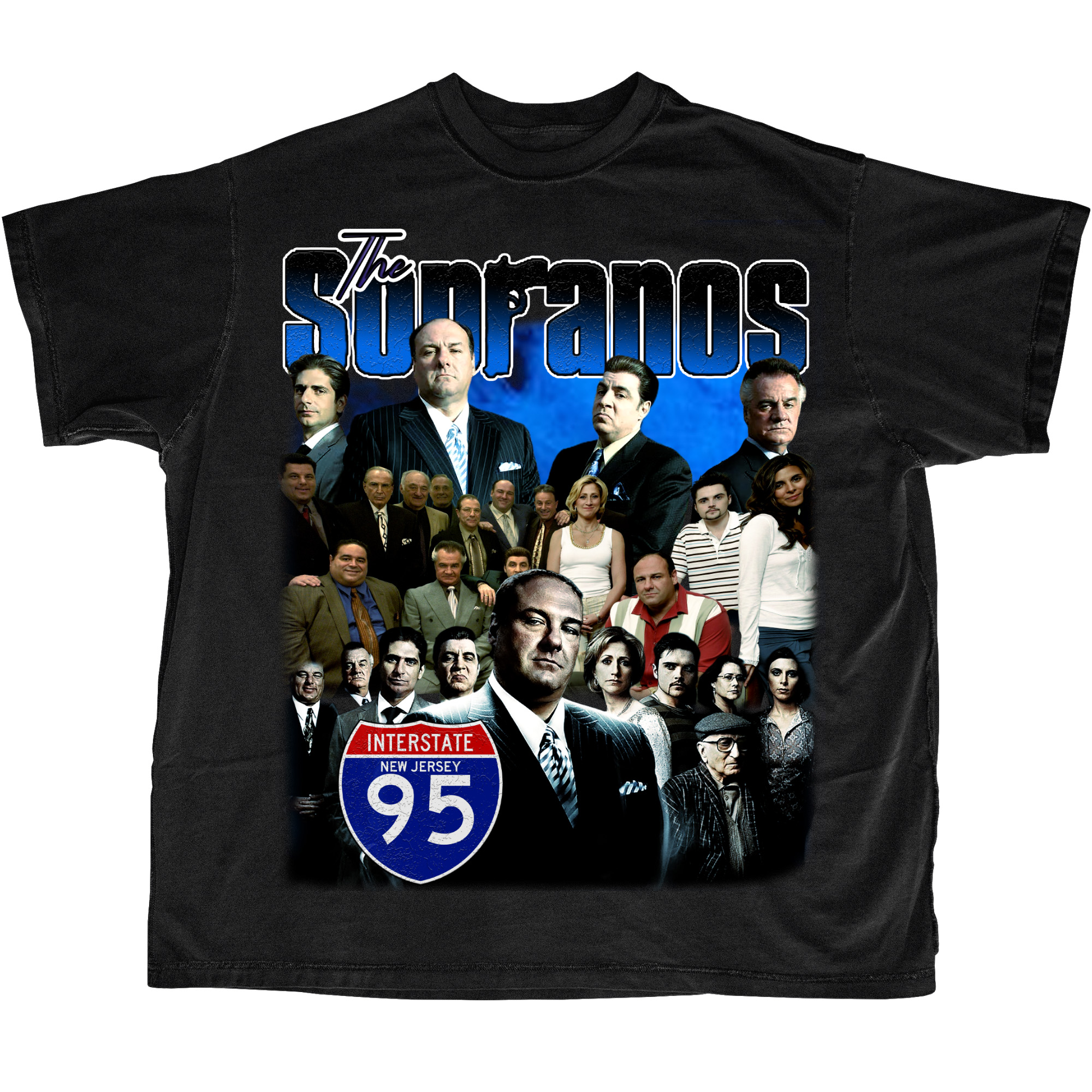 The Sopranos "Gangs All Here" - Vintage Bootleg Tee