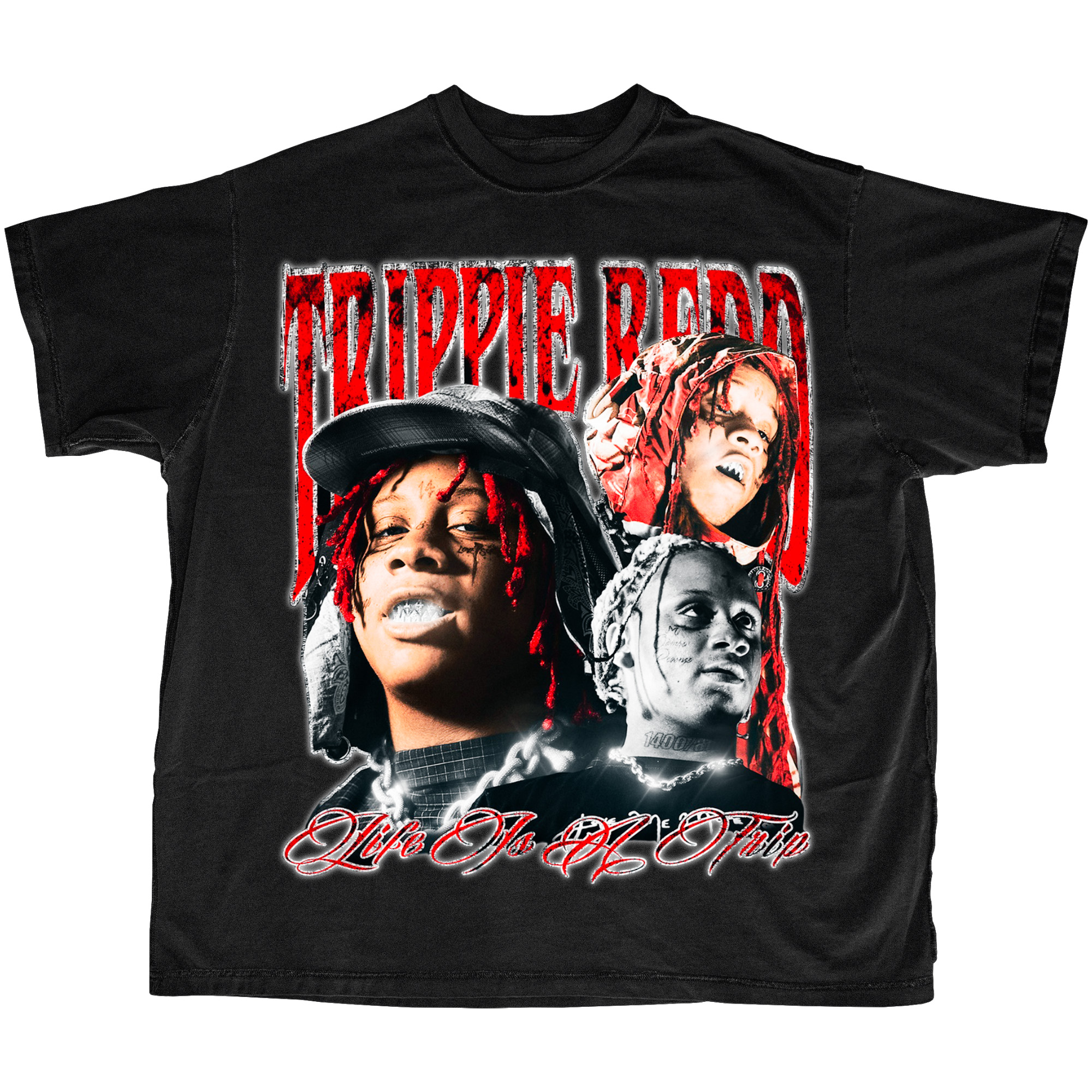 Trippie Redd Graphic Tee - Vintage Bootleg Tee