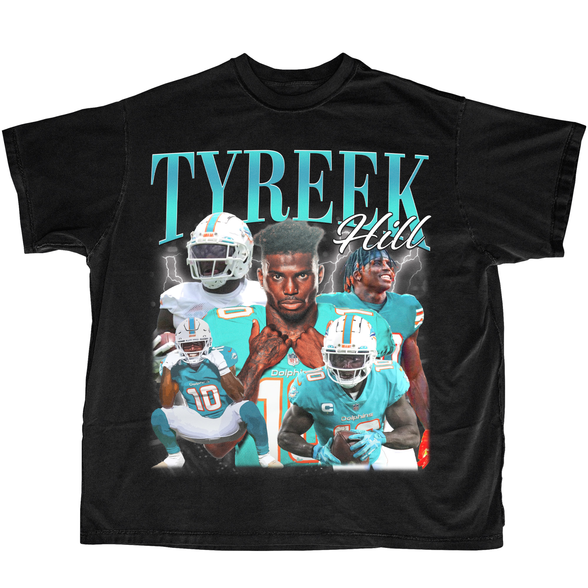 Tyreek Hill Graphic Tee - Vintage Bootleg Tee