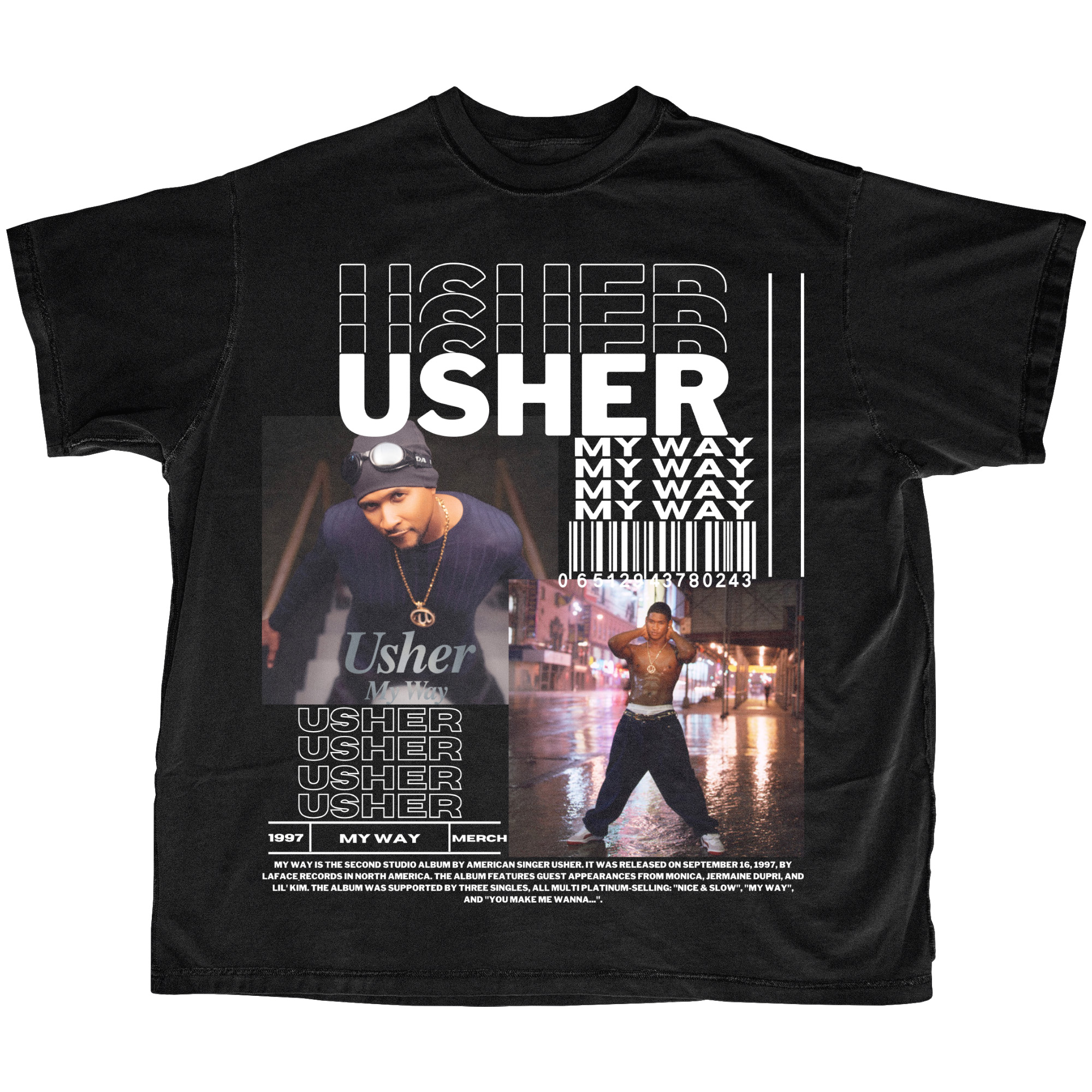 Usher My Way - Vintage Bootleg Tee