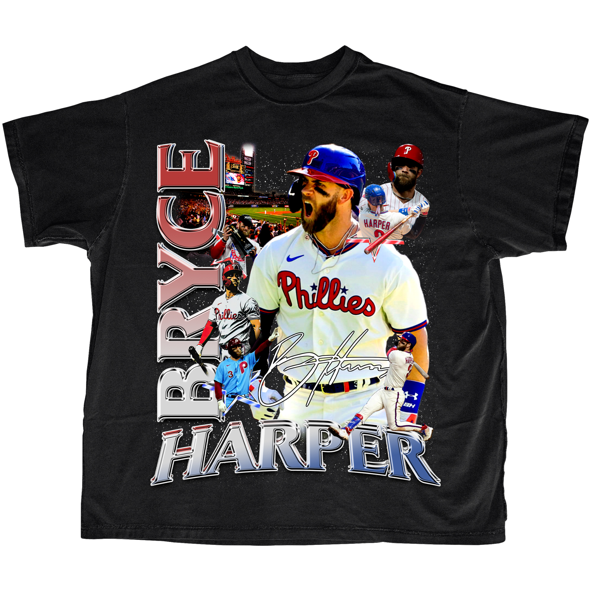 Bryce Harper Graphic Tee - Vintage Bootleg Tee