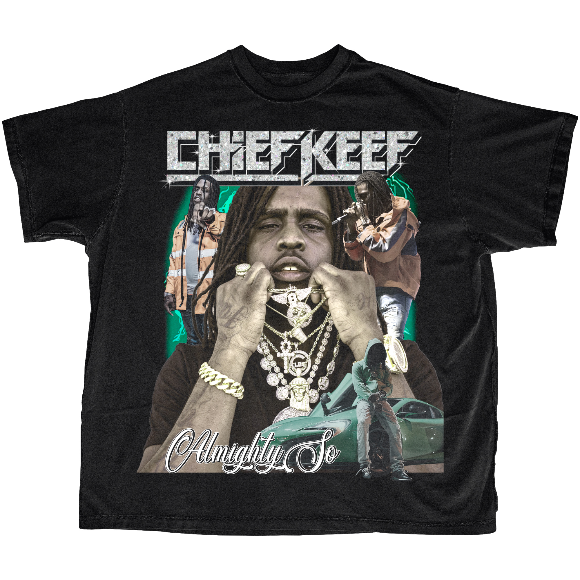 Chief Keef Graphic Tee - Vintage Bootleg Tee