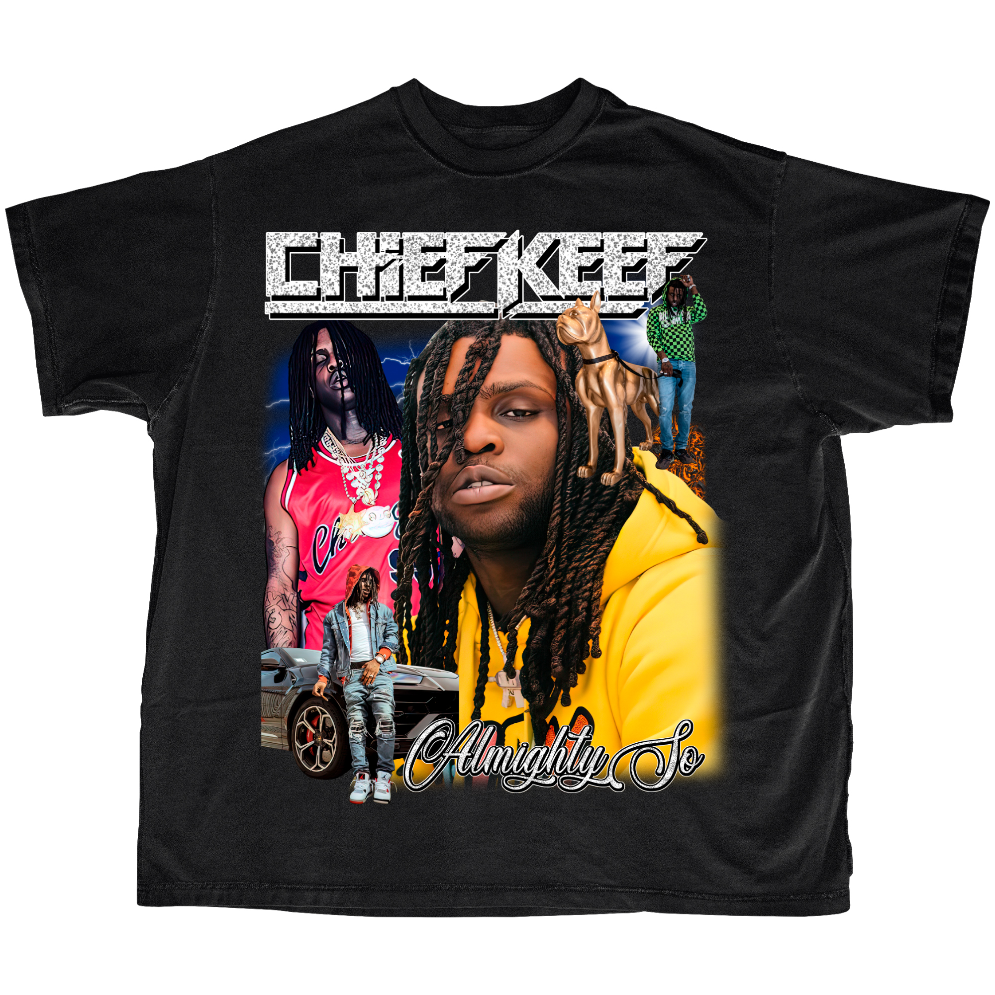 Chief Keef Sosa Graphic Tee - Vintage Bootleg Tee