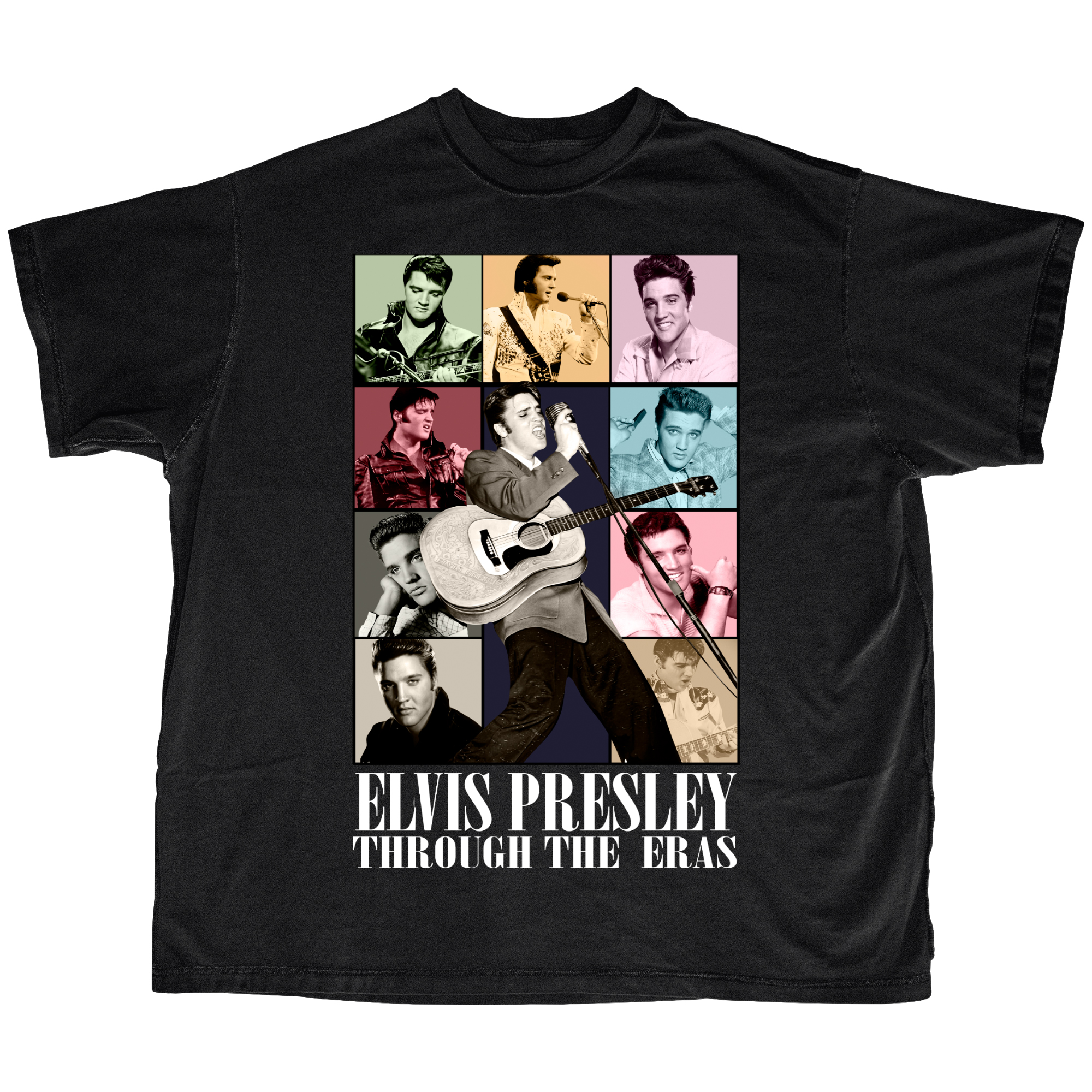 Elvis Presley Through The Eras - Vintage Bootleg Tee