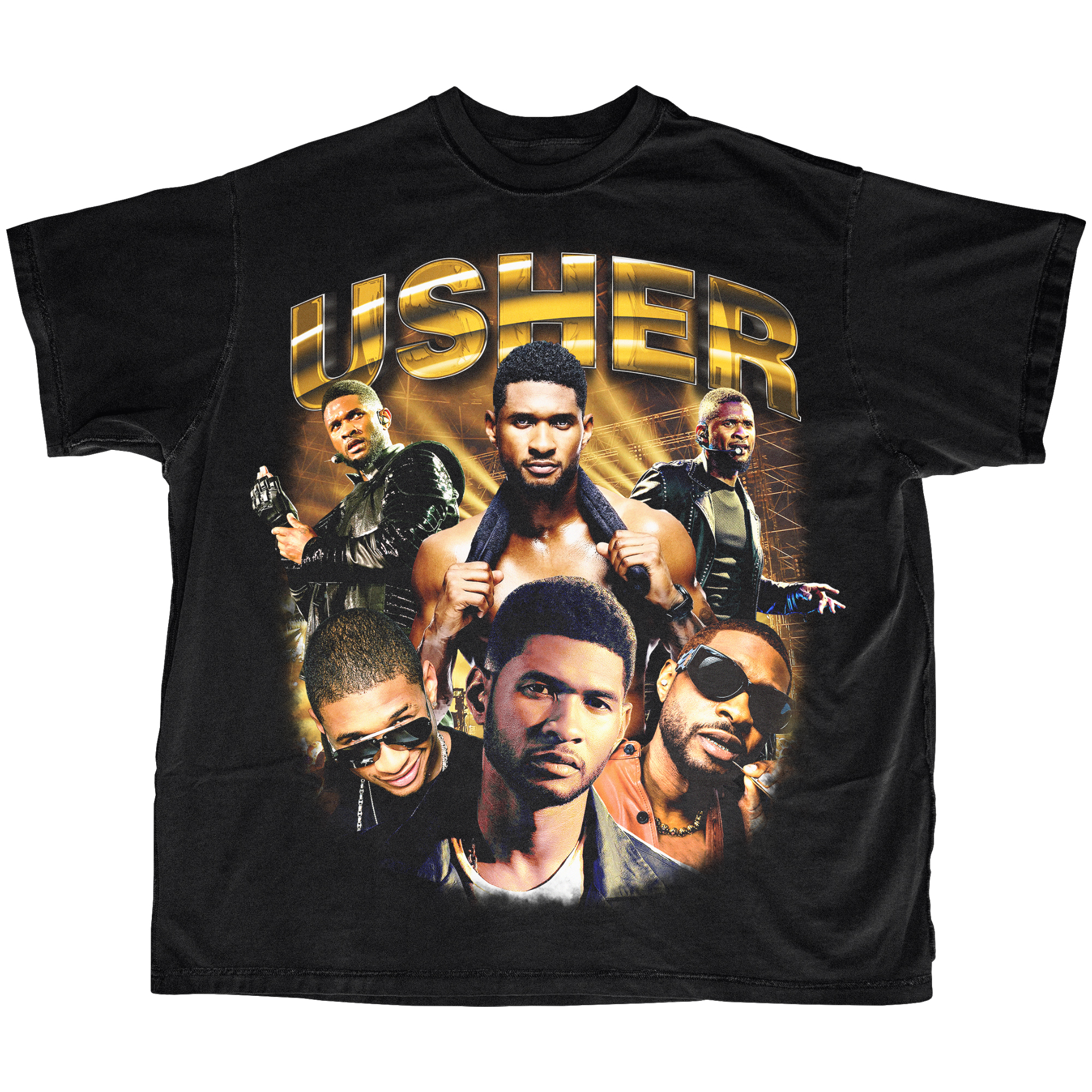 Usher Graphic Tee - Vintage Bootleg Tee